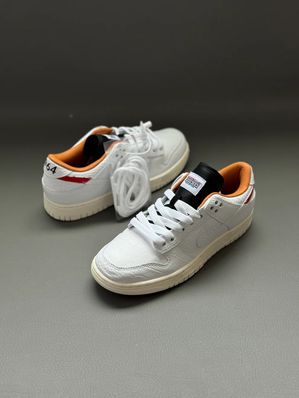 Nike Dunk Low “White Porsche 964” Custom