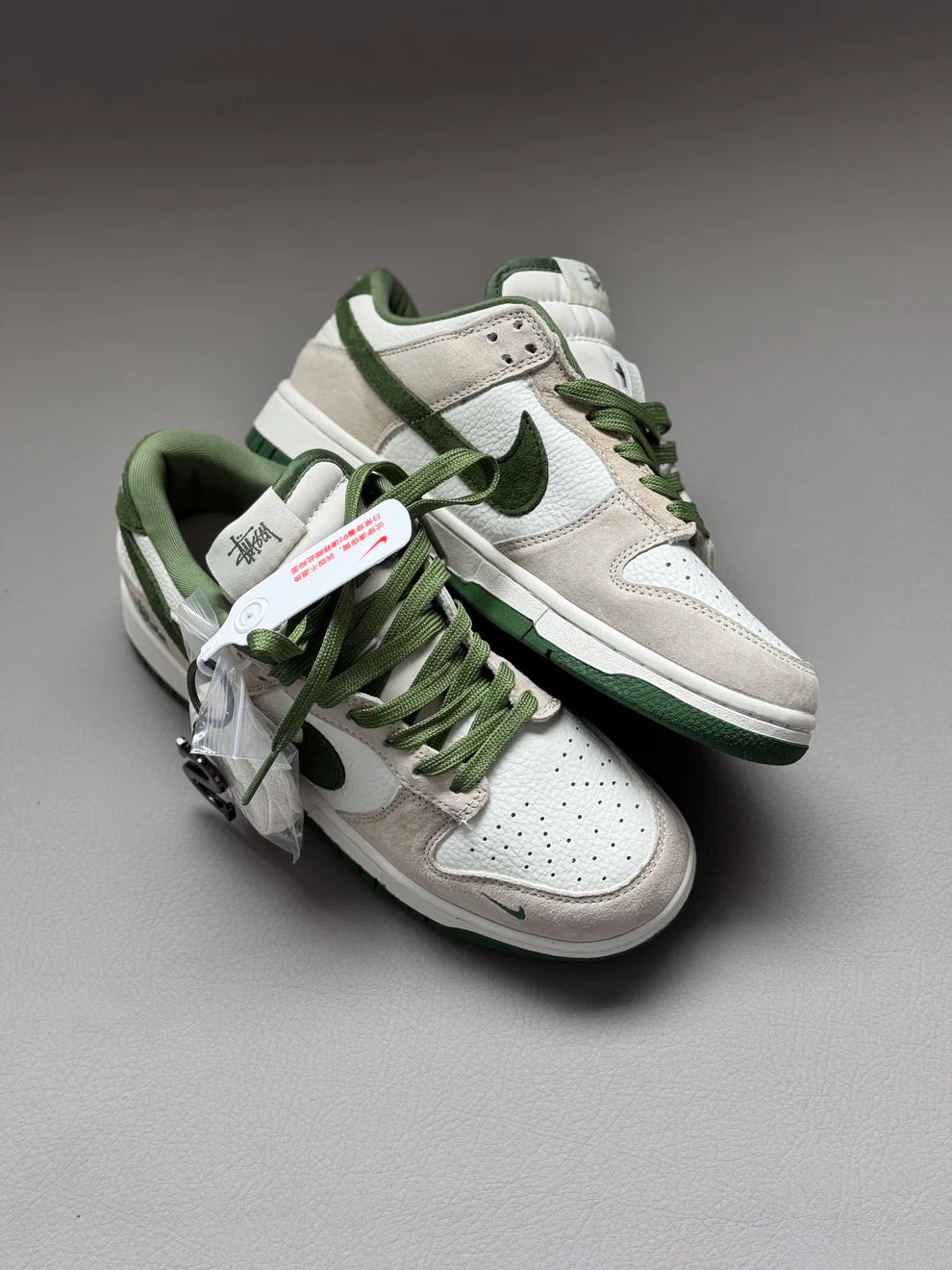 Nike Dunk Low Custom “Stüssy Olive”