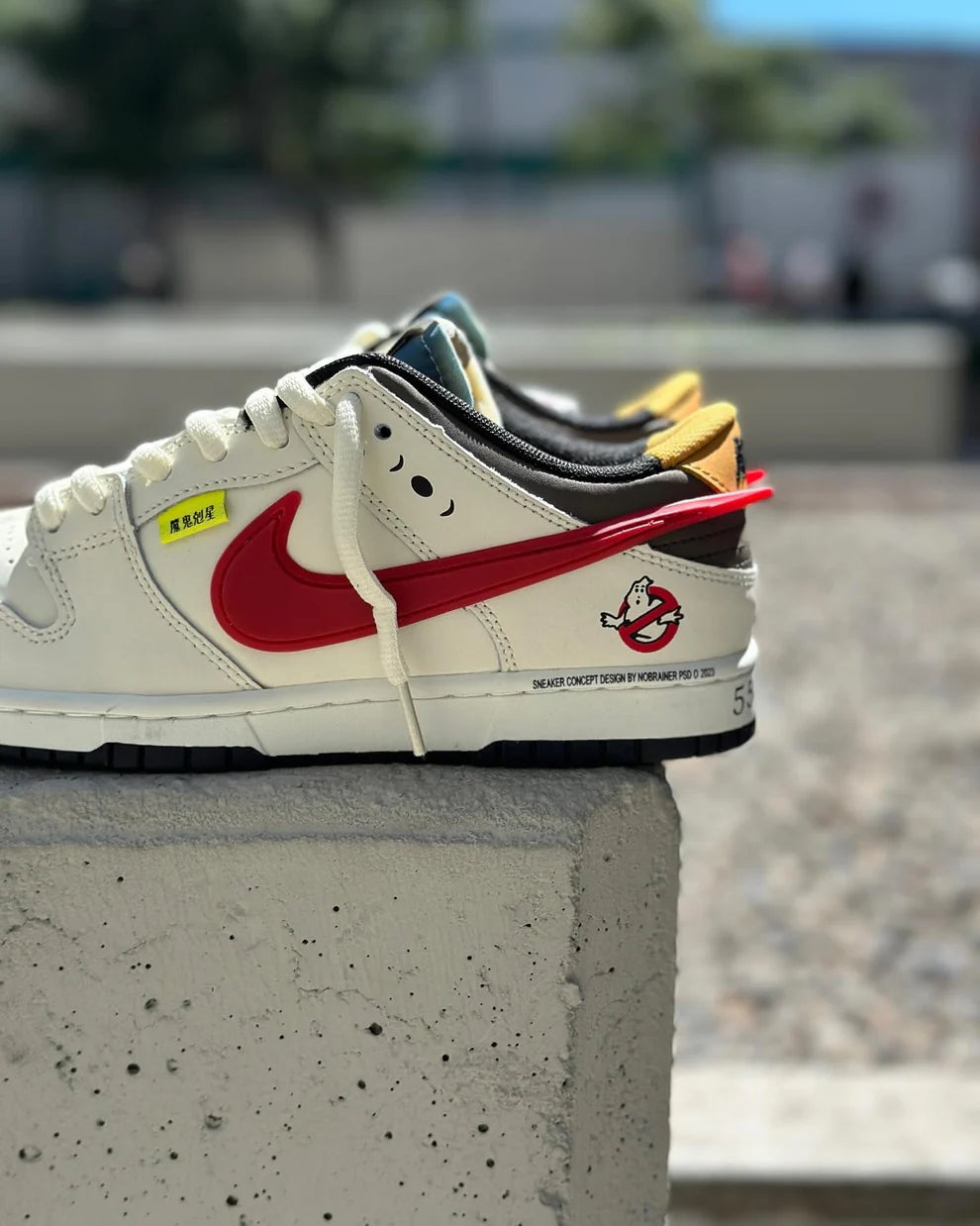 Nike Dunk Low “Ghostbusters” Custom