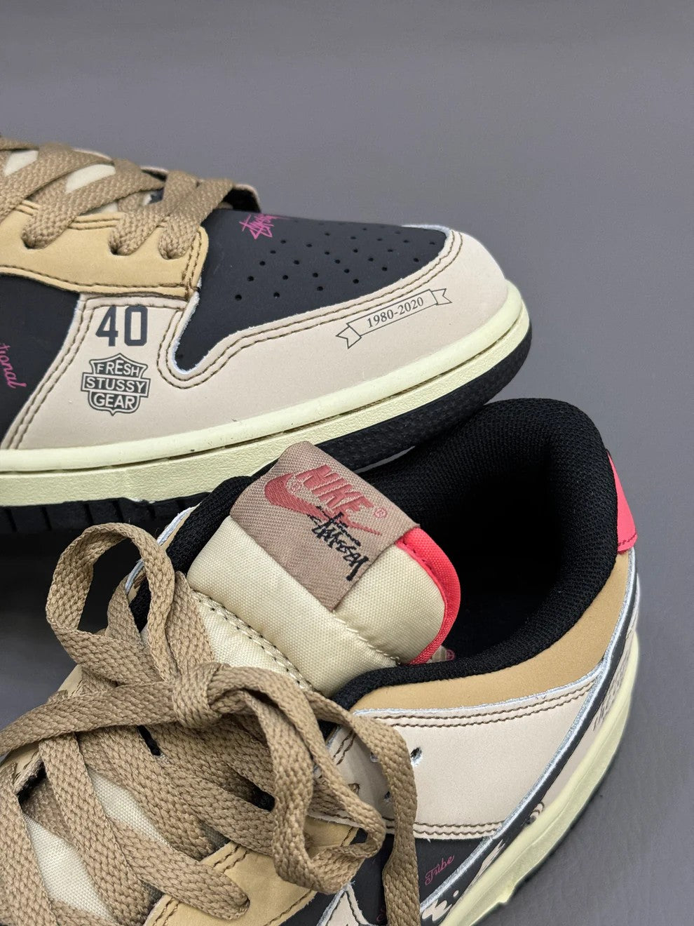 Nike Dunk Low Custom “Stussy Fish”