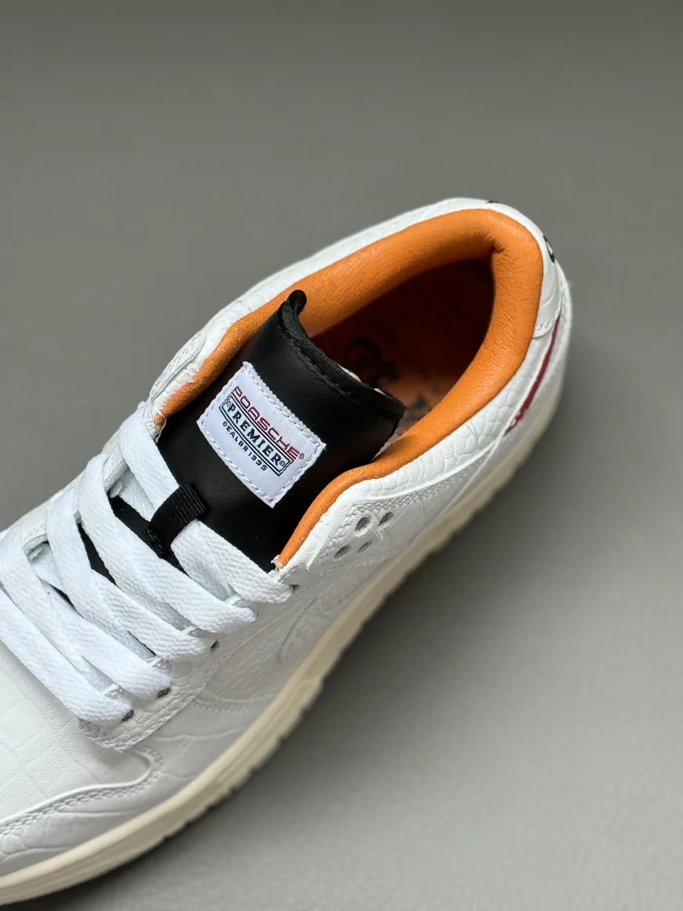 Nike Dunk Low “White Porsche 964” Custom