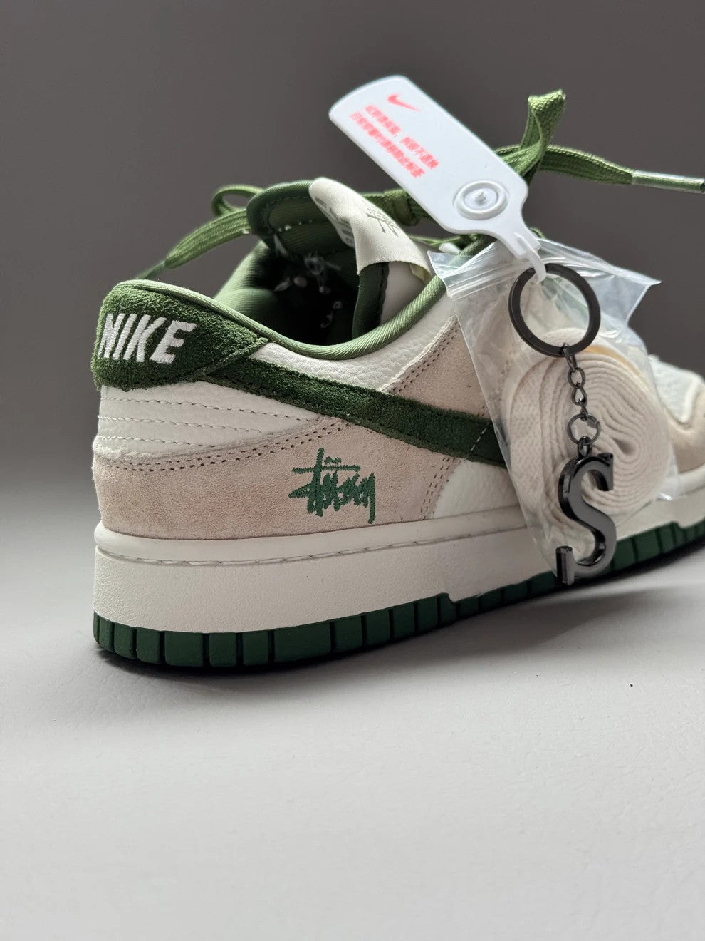 Nike Dunk Low Custom “Stüssy Olive”
