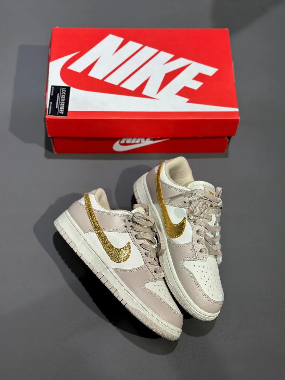 Nike Dunk Low Golden Swoosh