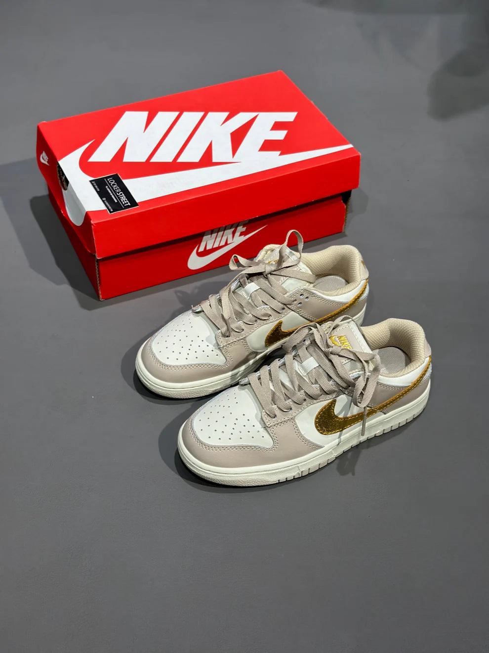 Nike Dunk Low Golden Swoosh