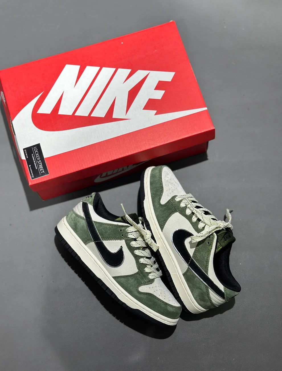Nike Dunk Low “Otomo Green” Custom