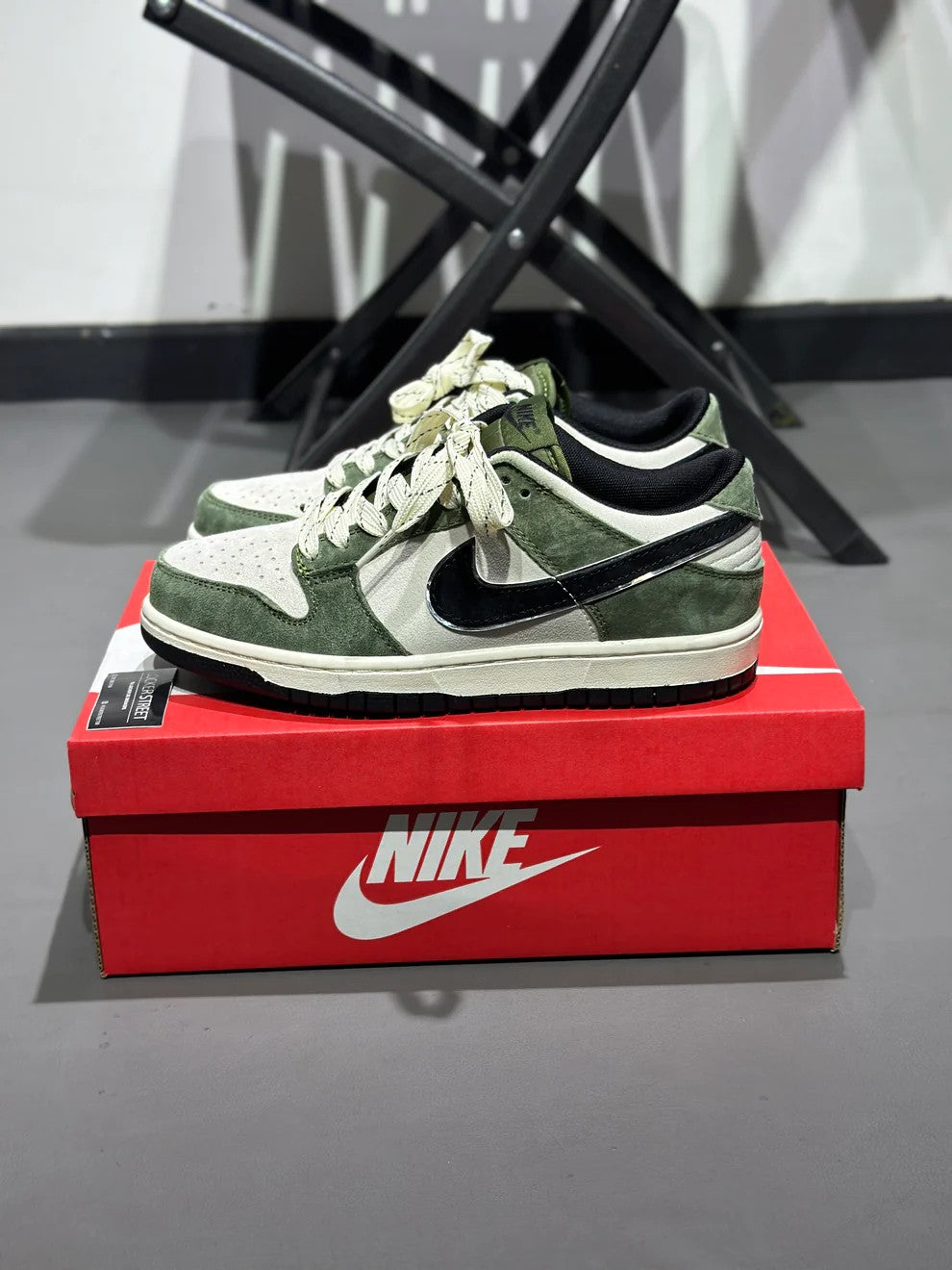Nike Dunk Low “Otomo Green” Custom